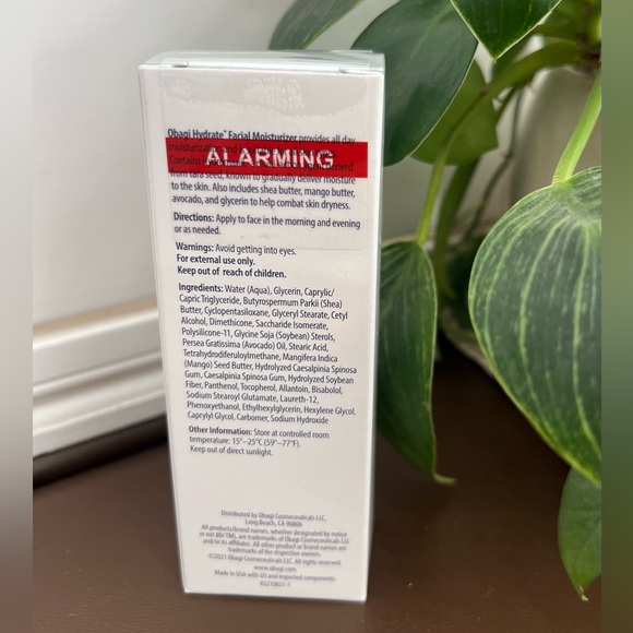 Obagi Hydrate Facial Moisturizer (NIB) - Picture 2 of 2